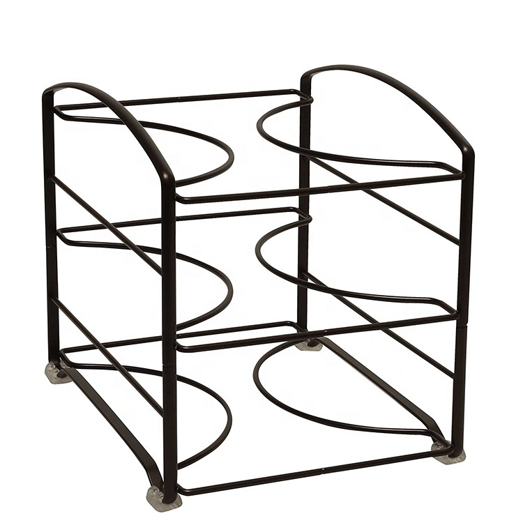 Wholesale Metal Wire Kitchen Wrap and Cabinet Door Organizer Factory Price Display Rack