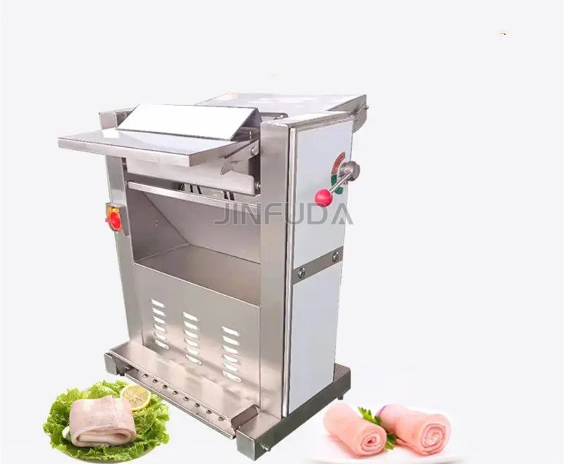 Thickness Adjustable Beef Slicing Machine, Pork Meat Slicer Machine