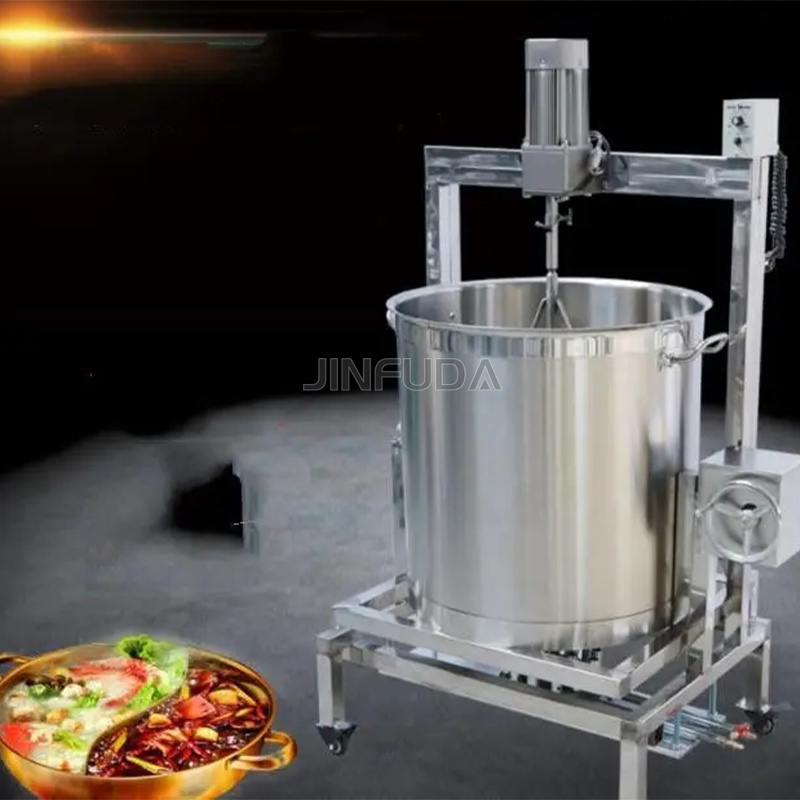 stainless steel Automatic Cooking Machine/Food Cooking Pot/Electric Steam jacketed cooking mixer kettle