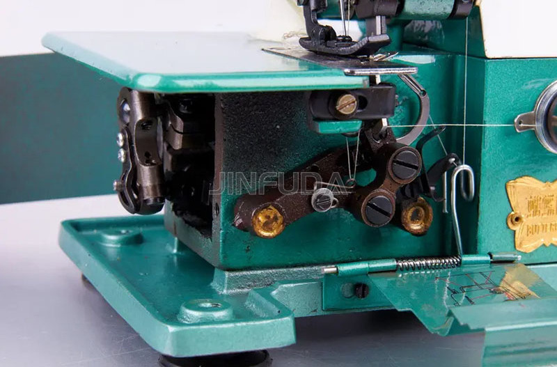 Speed Adjustable Sewing Machines Mini Overlock Industrial Interlock Sewing Machine