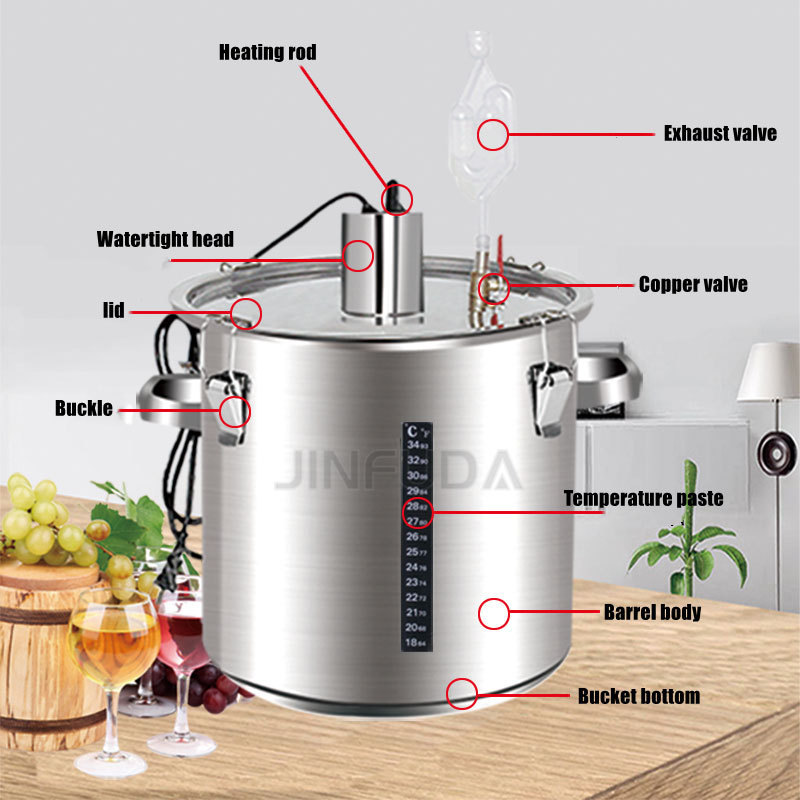 160L  the best price beer fermentation tank beer brewing supplies  beer fermenter micro brewery system