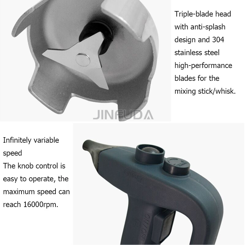Hand Blender Rack Hot Commercial Handheld Blender Kitchen Immersion Blender Mixer ...