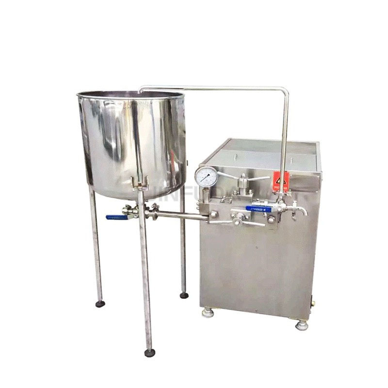 Hot Sale Yoghurt High Pressure Homogenization 1000-3000l Milk Juice Homogenizer High Pressure Homogenizer Machine Wide Usage