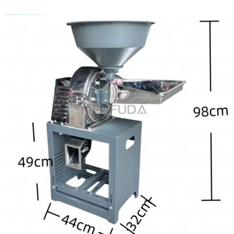 Automatic dried garlic nutmeg industrial grain ginger crusher herb salt spice ultrafine grinder machine