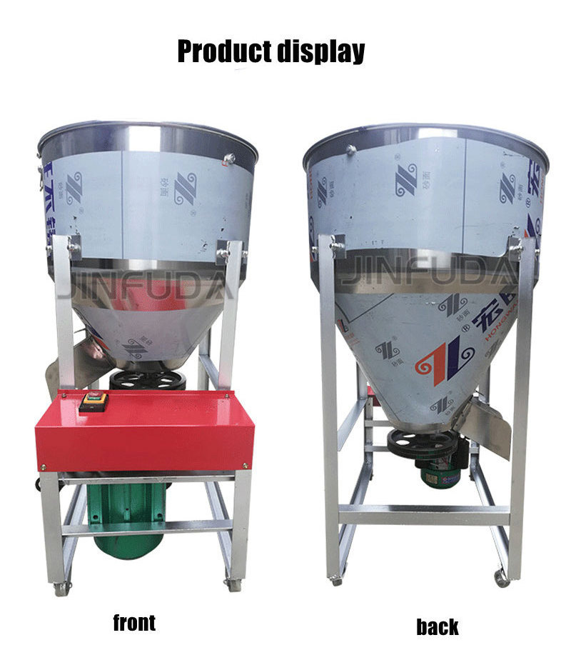 200kg poultry pig feed mixer Fodder Mixing Machine/ Animal Feed Mixer/ Vegetable Or Grain Seed Dressing Processing Equipment