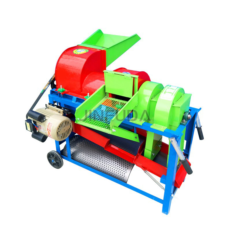 Multifunction Electric Small Portable Sorghum Soybean Multi Crop Wheat Maize Corn Sheller Thresher Machine