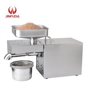 Automatic Mini Small Household Home Use Oil Extraction Making Edible Olive Oil Press Machine