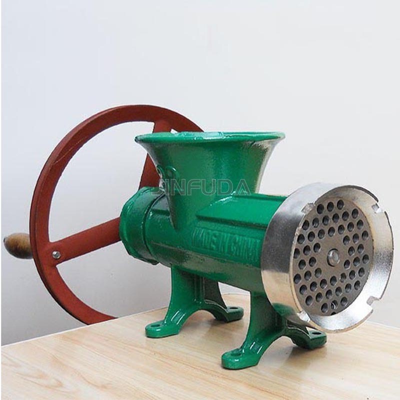 Free shipping 32 type hand crank cast iron thickened meat mincer