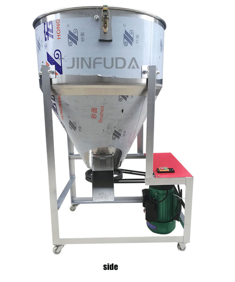 200kg poultry pig feed mixer Fodder Mixing Machine/ Animal Feed Mixer/ Vegetable Or Grain Seed Dressing Processing Equipment