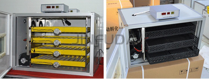 500 eggs Online Service Temperature Humidity Controller Chicken Quail Large Egg Incubators Automatic Incubators Used