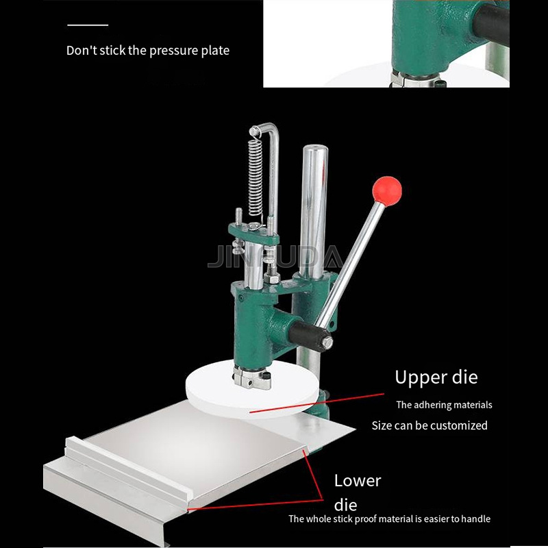 Household Manual Pie Press Pizza Hand Pie Flatbread Baking Meat Bun Circular Pie Press