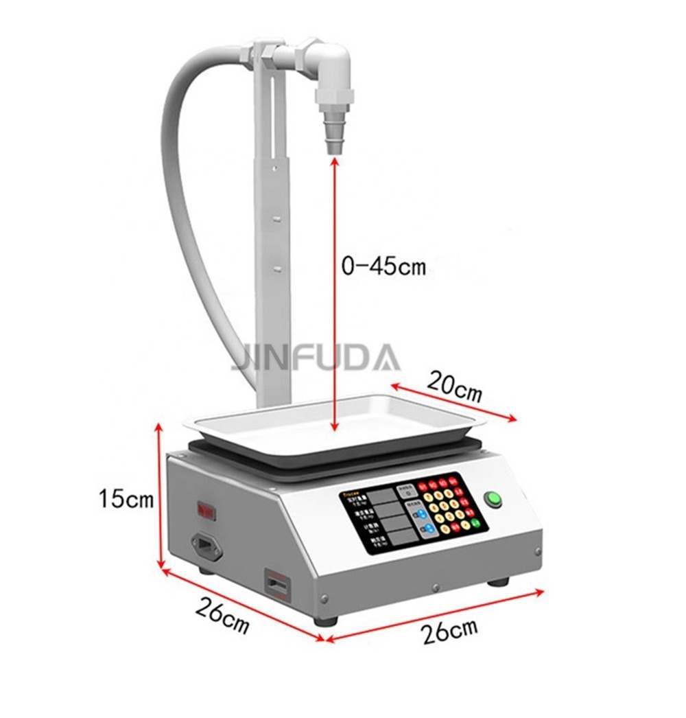 CSY-L17 large flow automatic quantitative liquid edible oil dispensing equipment weighing filling machine