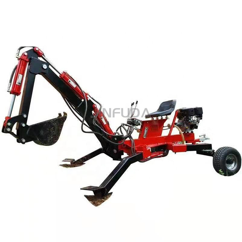 Mini excavadora backhoe for ATV / Towable Backhoe For Sale