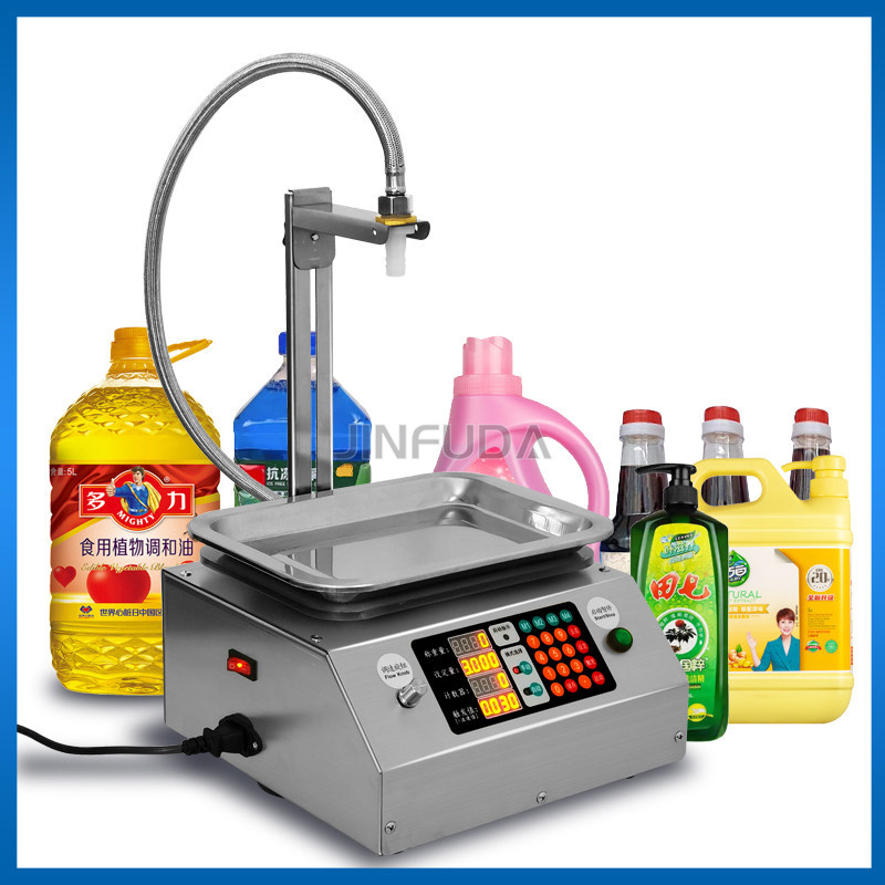 CSY-L17 large flow automatic quantitative liquid edible oil dispensing equipment weighing filling machine in stock