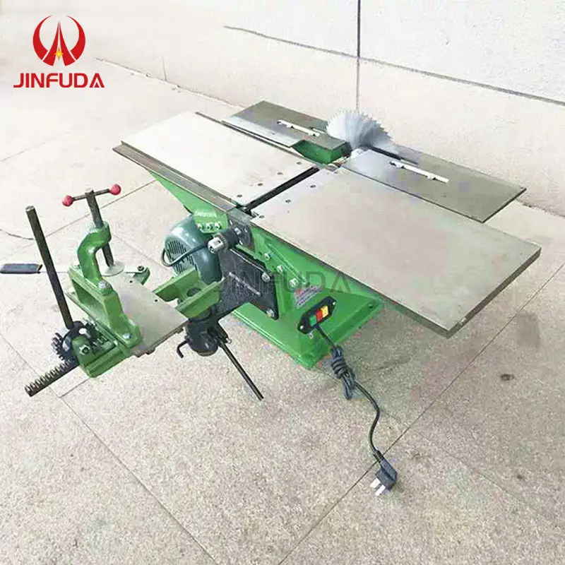 Model 292E5  Wood Work Cutter Saw and Planer Thickness Planer Wood Combined Jointer Planer Table Saw Woodworking  for Sale