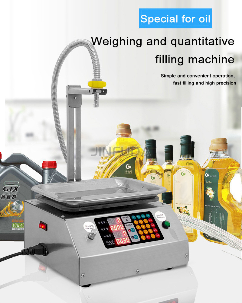 Factory Price Professional Sunflower oil coconut oil bottle vegetable edible palm oil packer filling machine