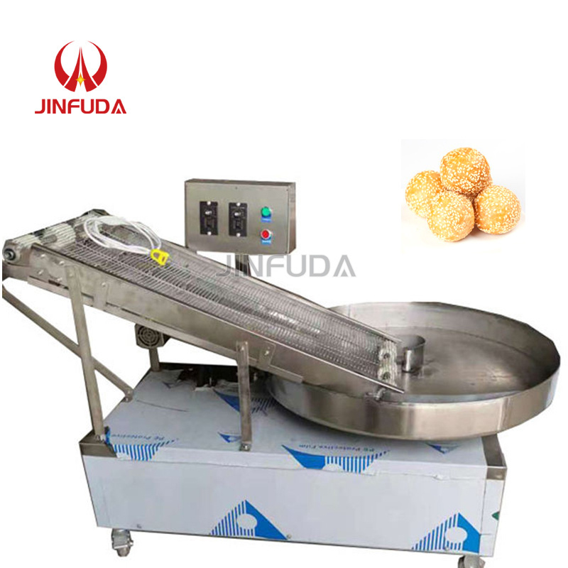 Chicken Breadcrumb Machine/Bread Crumb Coating Machine/Bread Crumb Covering Machine For Mochi