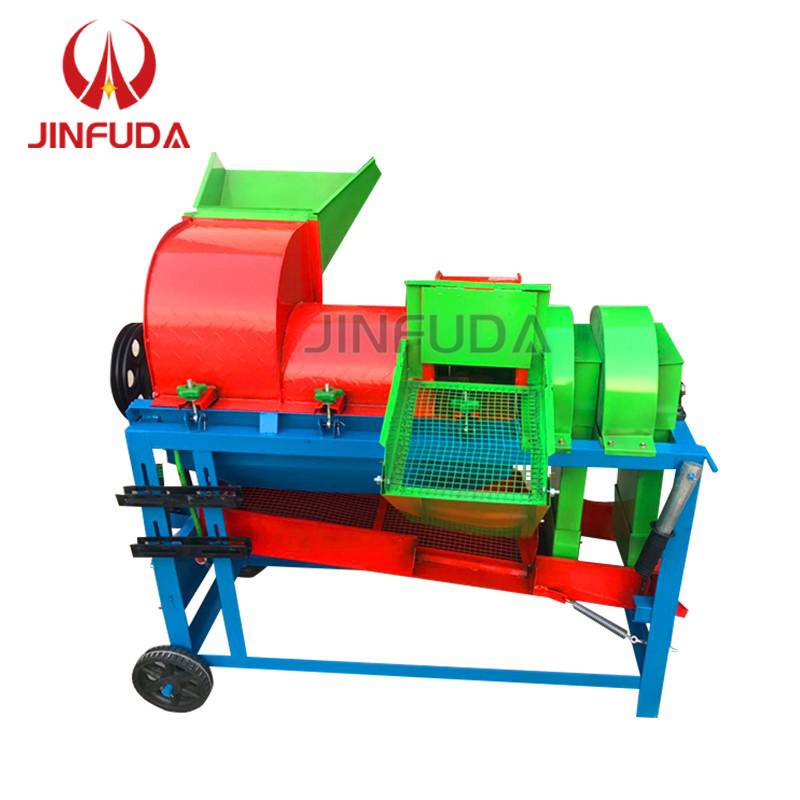 Multifunction Electric Small Portable Sorghum Soybean Multi Crop Wheat Maize Corn Sheller Thresher Machine