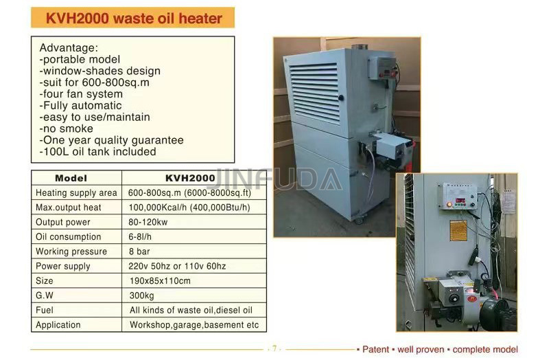 Hot sale product waste oil heating /portable waste oil heater