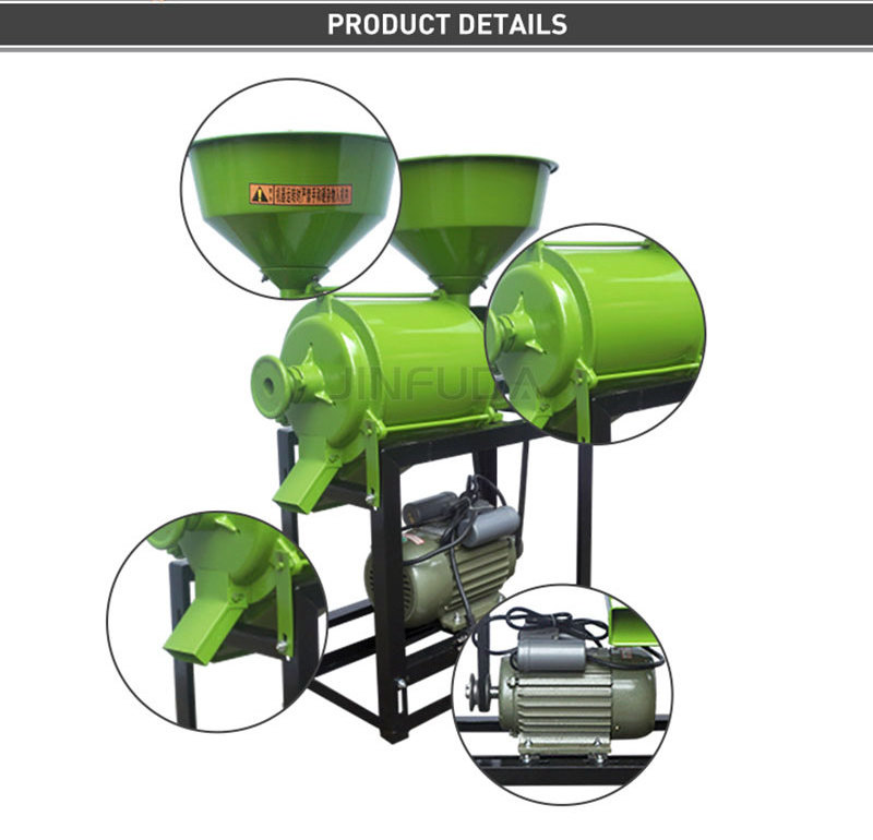 Electric  Wheat /rice/bean/Corn/Maize Mill Grinder /Grain Grinding Machine 40--120kg/h