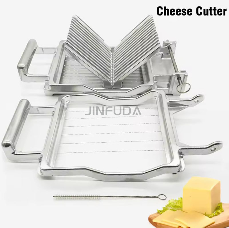 Hot selling Commercial aluminum easy cheese cuber cutter slicer with stainless steel wire