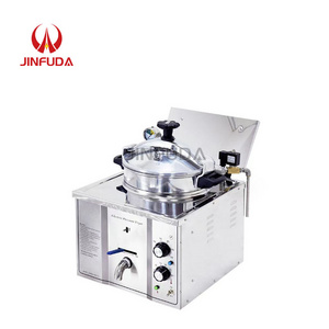 Table Top Pressure Fryer Machine/Broasted Electric Chicken Fryer/Deep Fried Chicken Machine