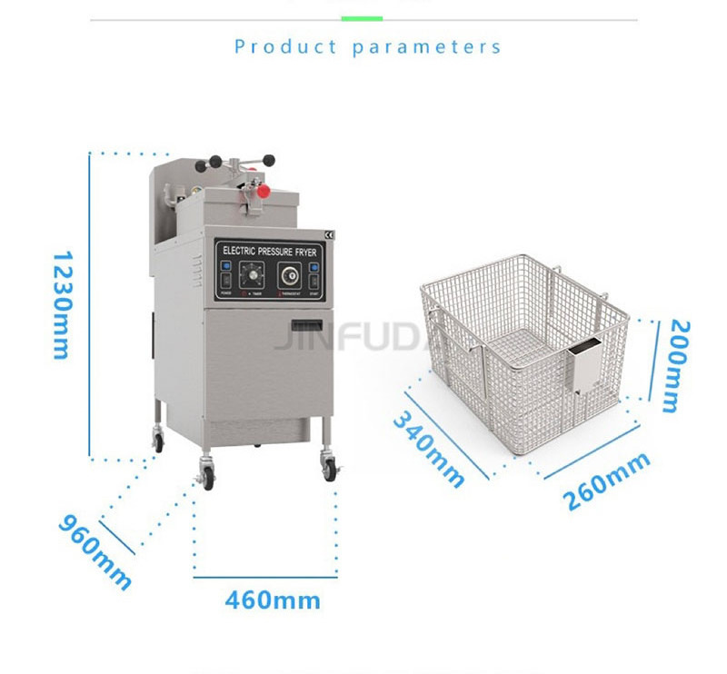 Multifunction Commercial Pressure Fryer Gas Electric Industrial Turkey Kfc Restaurant Fried Chicken Express Fryer Broaster Fryer