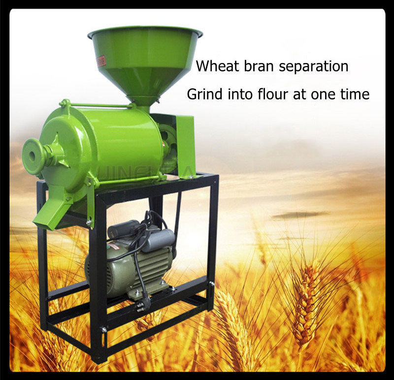 Electric  Wheat /rice/bean/Corn/Maize Mill Grinder /Grain Grinding Machine 40--120kg/h