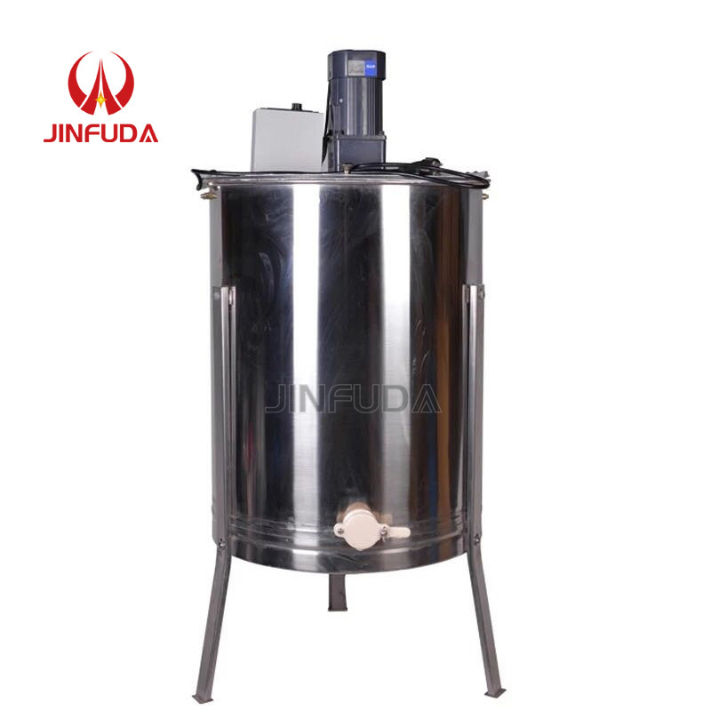 Lowest price and best quality stainless steel 4 frames radial electric honey extractor