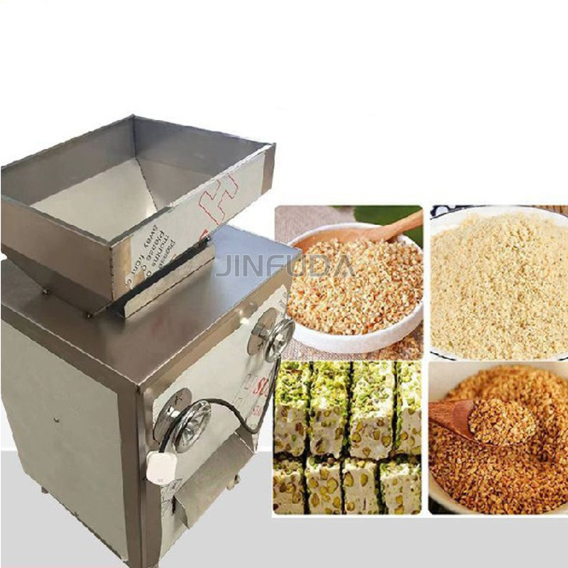 Nuts Chopping Peanut Cutting Machine Dicing Walnut Crusher Pistachio Crushing Almonds Cutting Machine