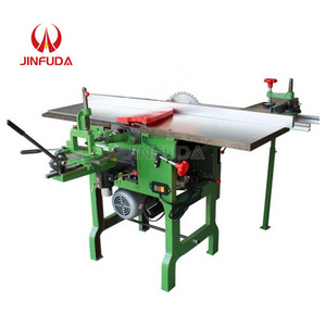 Multifunction wood planer for planning furniture board smooth face machine combination woodworking machine