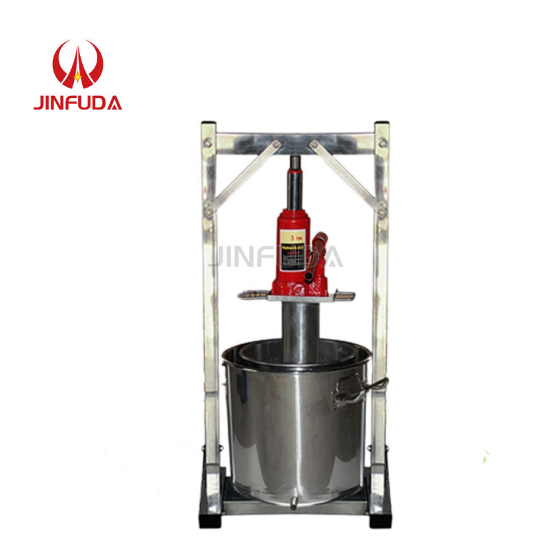 36L Factory Sale Cheap Small Home Use Grape Press Wine Juice Machine Manual HydraulicJack Honey Press