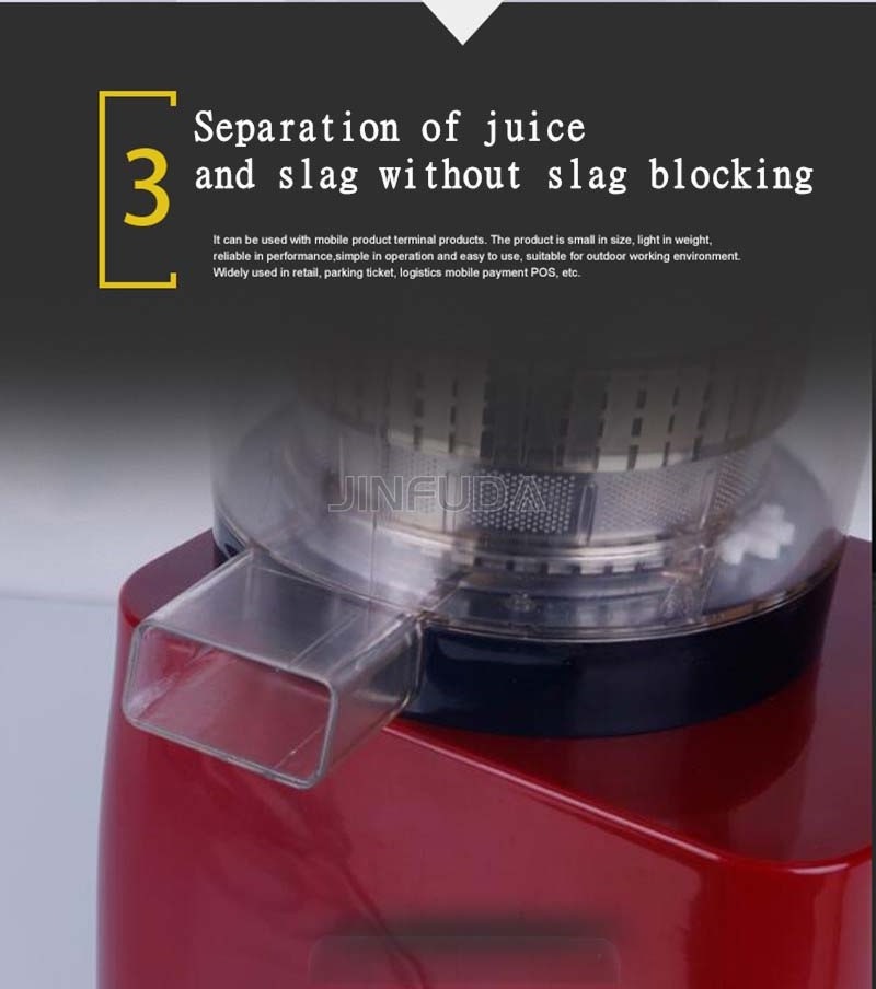 Spiral Juice Extractor Wheatgrass Juicer / Carrot Juice Extractor / Mango Juice Squeezing Machine