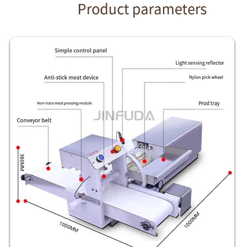 Kebab Skewer Machine Automatic Kebab Skewer Making Box Kabab Maker Machine