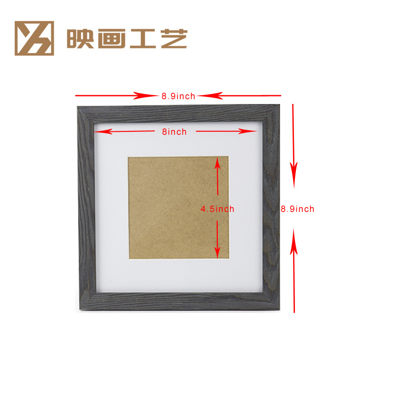 Hot Selling Cheap Creative Office  Lightweight Adhesive  8X8 Photo Frames Customized Picture Frame