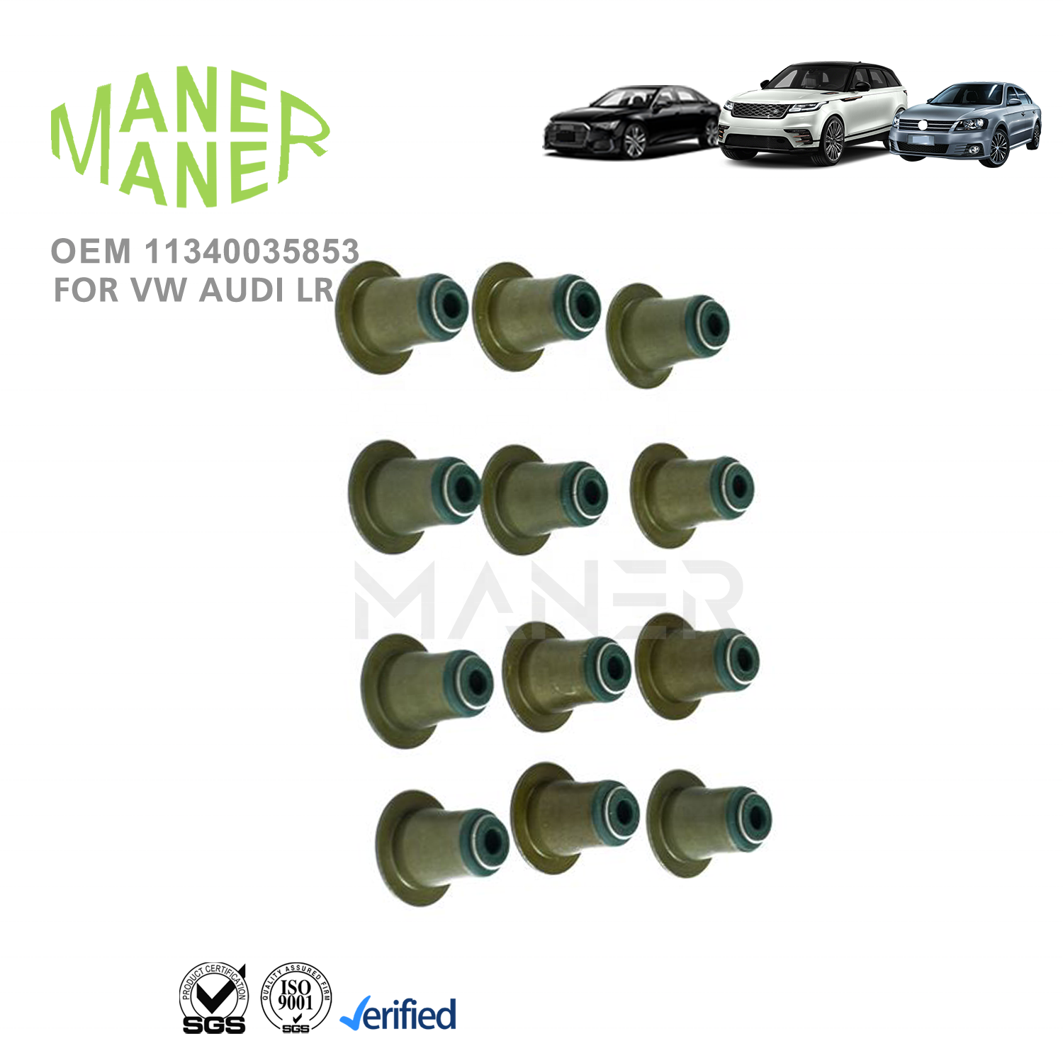 MANER Vehicle Parts & Accessories 11340035853 11340034069 manufacture well made Valve Stem Seal for BMW N52 N54 N55 E60 E70 F25