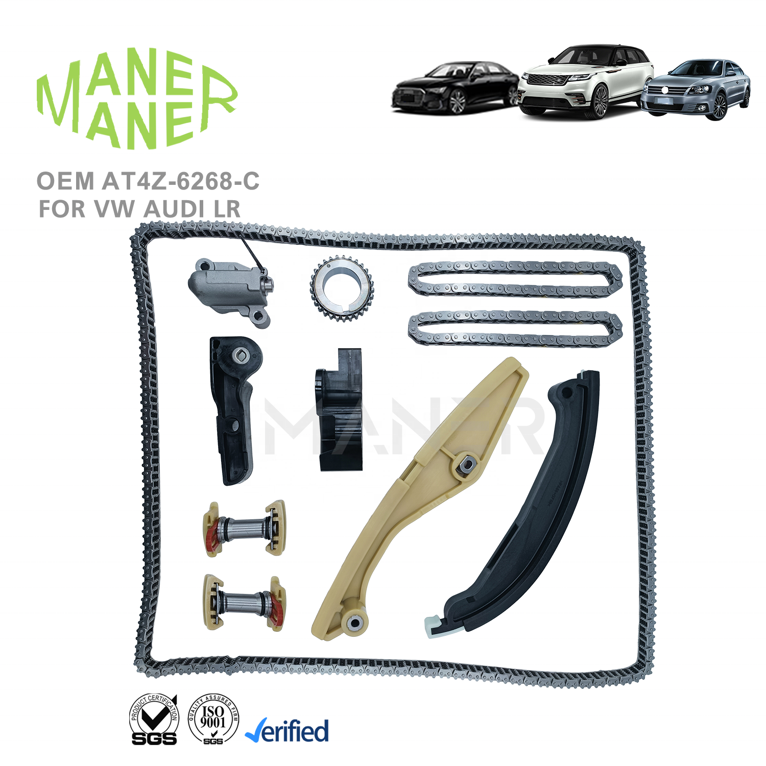 MANER Auto Engine System AT4Z6268C china factory price good price top quality Timing Chain Kit for Ford Lincoln Mustang