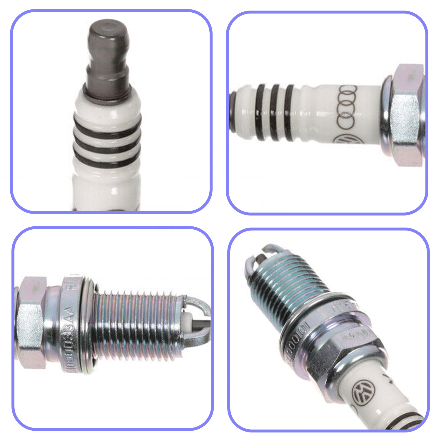 MANER Auto Engine Systems 101000033AA 101000065AA manufacture well made Spark plug For Audi VW Beetle Golf Jetta A4 B5 A6 2.8L