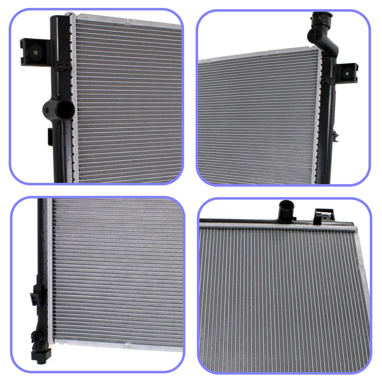 MANER Auto parts 68033227AA high performance Aluminium Cooling Radiator for Jeep Liberty KK Cherokee 2008-