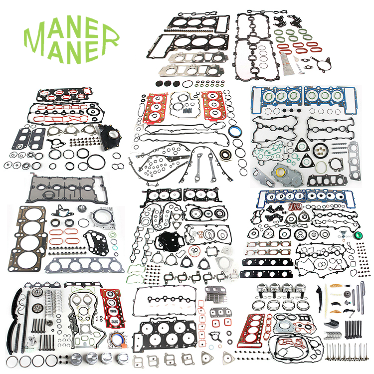 MANER 06E198022 06E103149M 06E103148AS Auto Engine Systems engine gasket kit for VW Audi 2.8 06E103483Q 06E103484P 06E198717