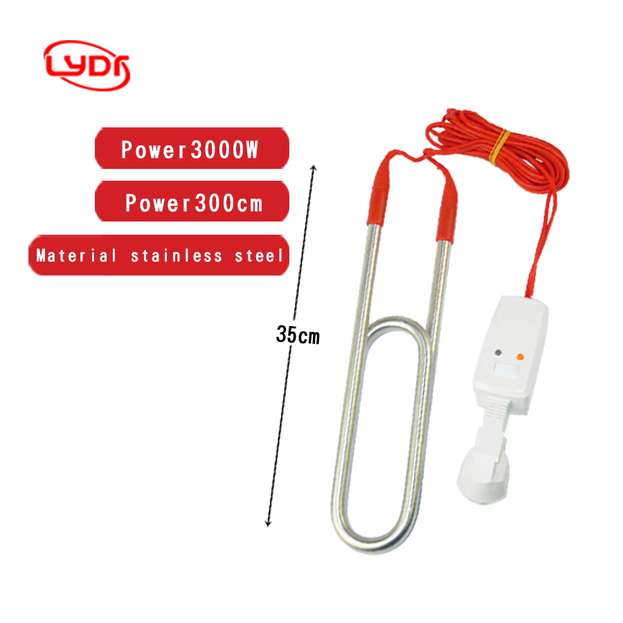 Factory production 1500W-3000W power Kettle heating element Fully sealed Submersible heating tube