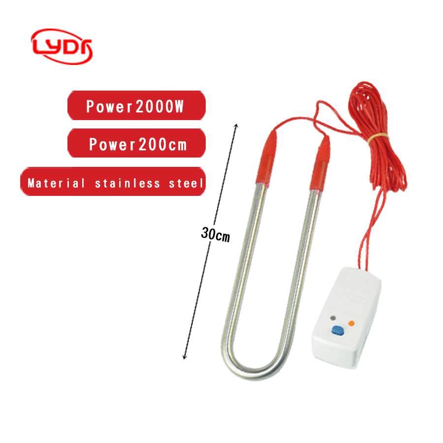 Factory production 1500W-3000W power Kettle heating element Fully sealed Submersible heating tube