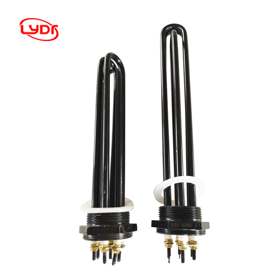 Hot Selling Waterproof cover Ptc heating element 304 stainless steel material Flange heating tube