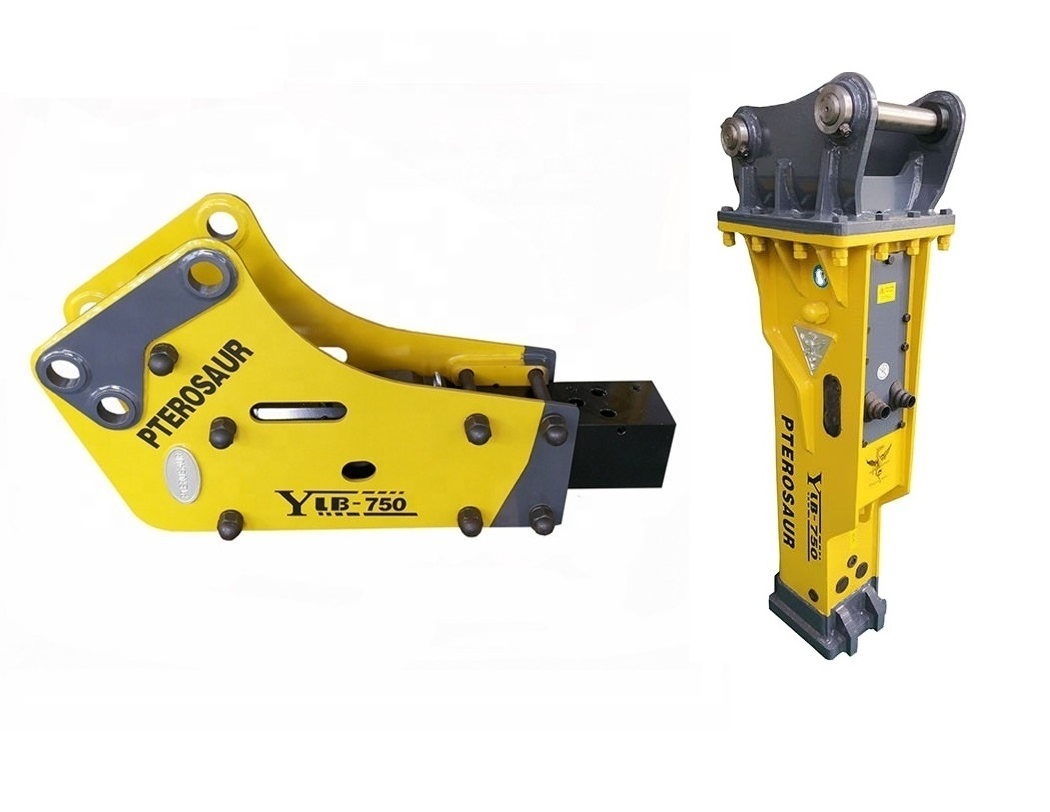 Good quality hydraulic breakers  vibro vibritory drop hammer SB43 chisel 75mm for excavator JCB 3CX 6-9 tons