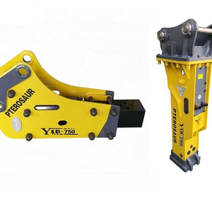 Good quality hydraulic breakers  vibro vibritory drop hammer SB43 chisel 75mm for excavator JCB 3CX 6-9 tons