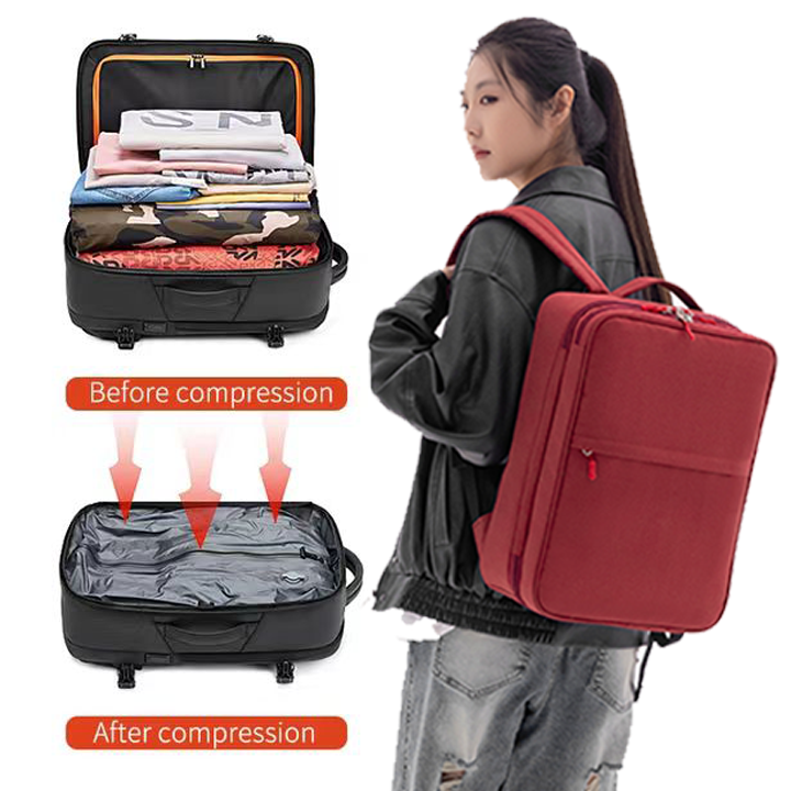 Pailox Airtight Storage Bags For travel Luggage Waterproof Inflatable Vacuum Compression bag organizer foldable Suitcase