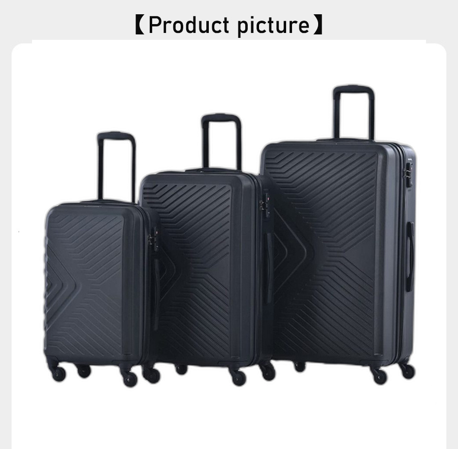 ABS Smart Luggage Suitable for Long distance Travel Luggage Trolley Bag 20 24 28 Inch Fashionable Travel Suitcase Men BestSuppliers