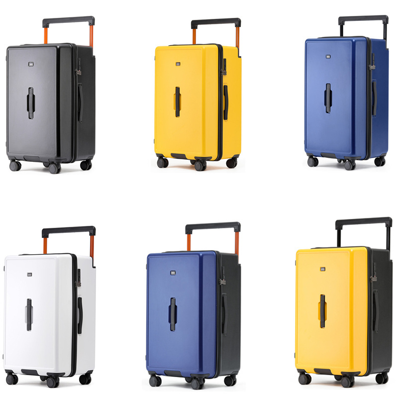 Luggage with Removable Wheels  weekend Casual 100% PC material Cabin Luggage Suitcase for Travel Waterproof Suitcase