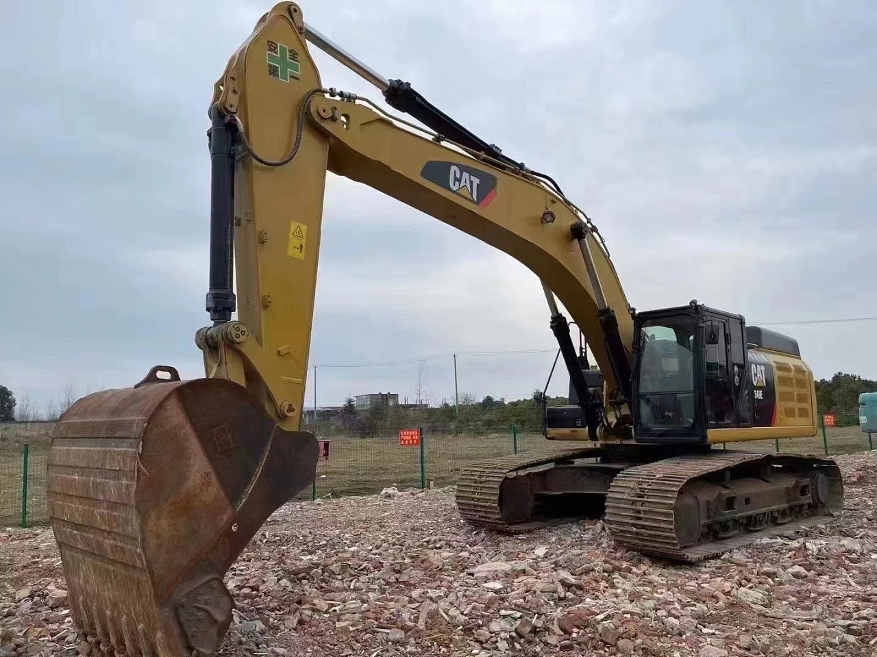 49 Ton  Original Caterpillar Excavators Second Hand Digger  Cat 349D Hydraulic Crawler Excavator  Bucket   Used Excavators