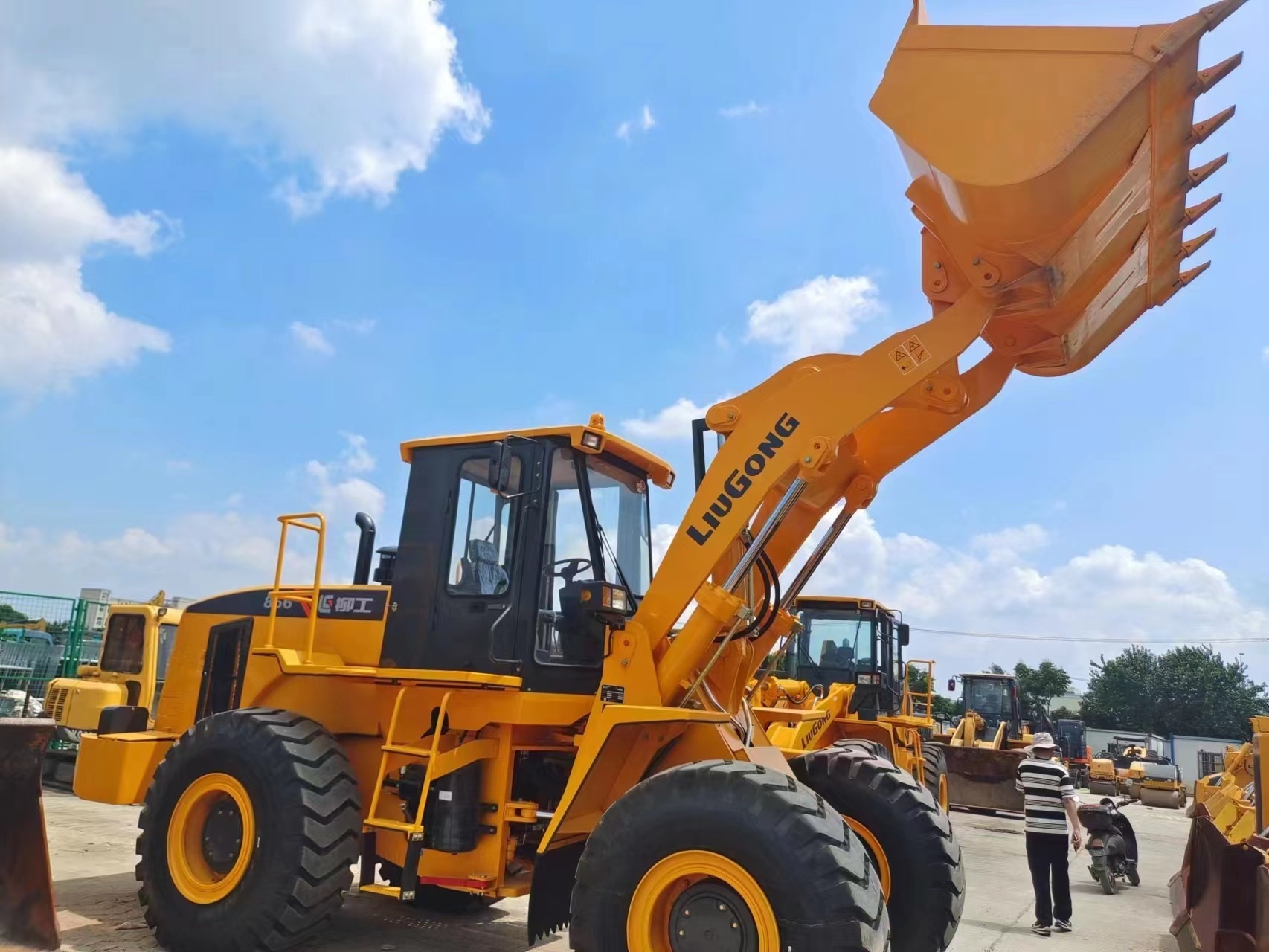 Liugong second-hand 50 forklift Longgong 855D loader Lingong 956 large